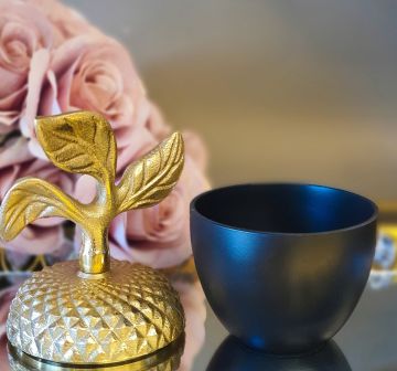 Fındık Model Kapaklı Sunumluk Dekor Orta Boy