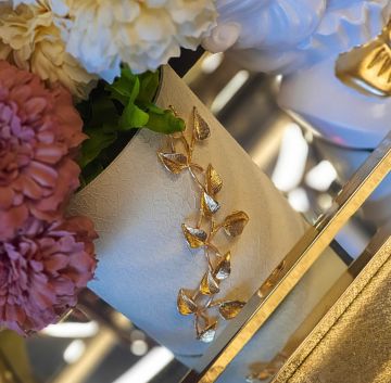 Krem Silindir Vazo 15cm