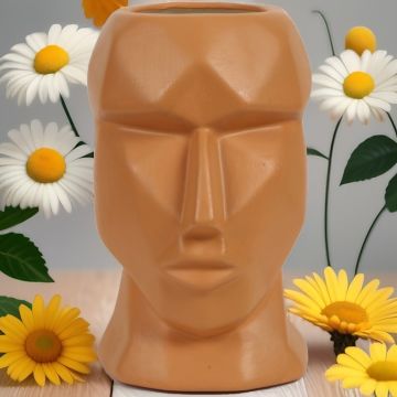 Heykel Model Seramik Vazo 22cm