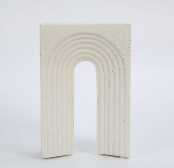 Seramik Beyaz Dekoratif Obje