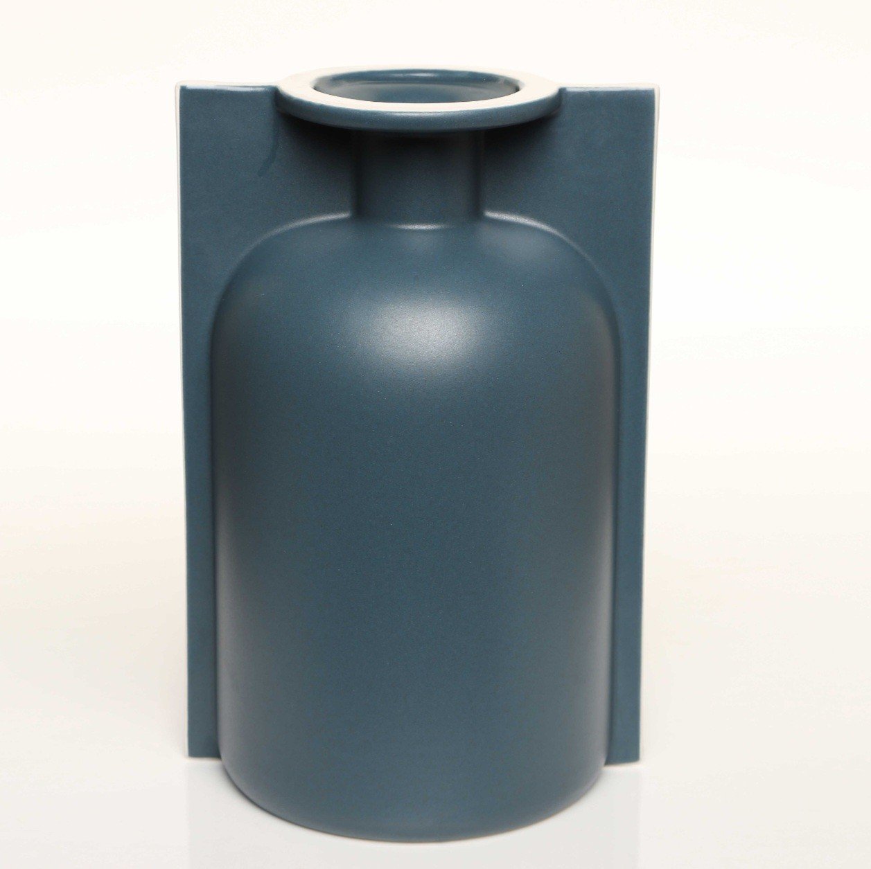 Lip Koyu Gri Orta Boy Vazo