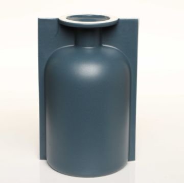 Lip Koyu Gri Orta Boy Vazo