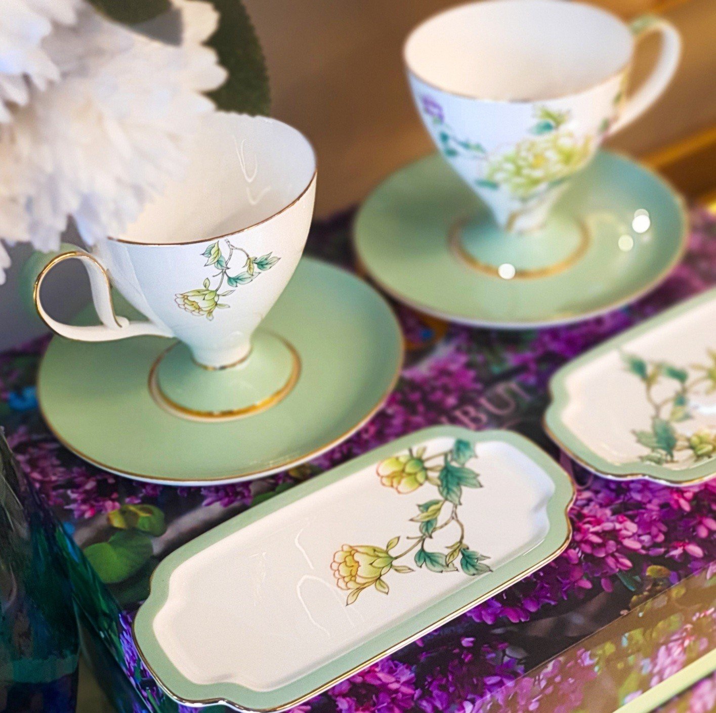 Glory 6 Parça 2li Çay Fincanı Seti 240cc