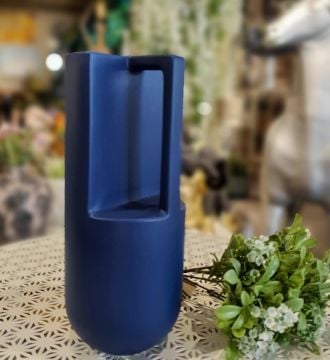 Handle Mavi Büyük Boy Vazo