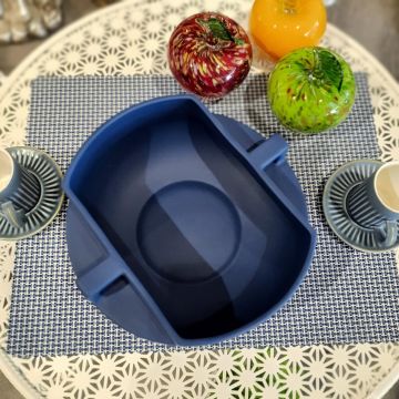 Handle Mavi Dekoratif Kase