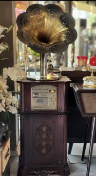 Kaset Çalar Özellikli Gramofon