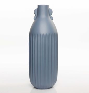 Antique Mavi Vazo Büyük Boy