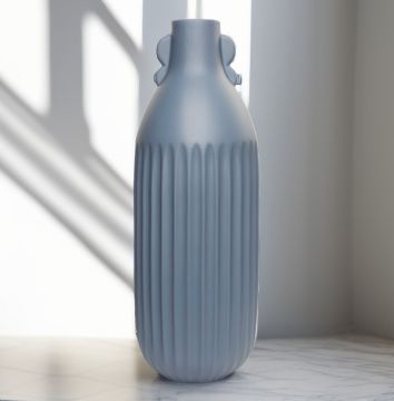 Antique Mavi Vazo Büyük Boy