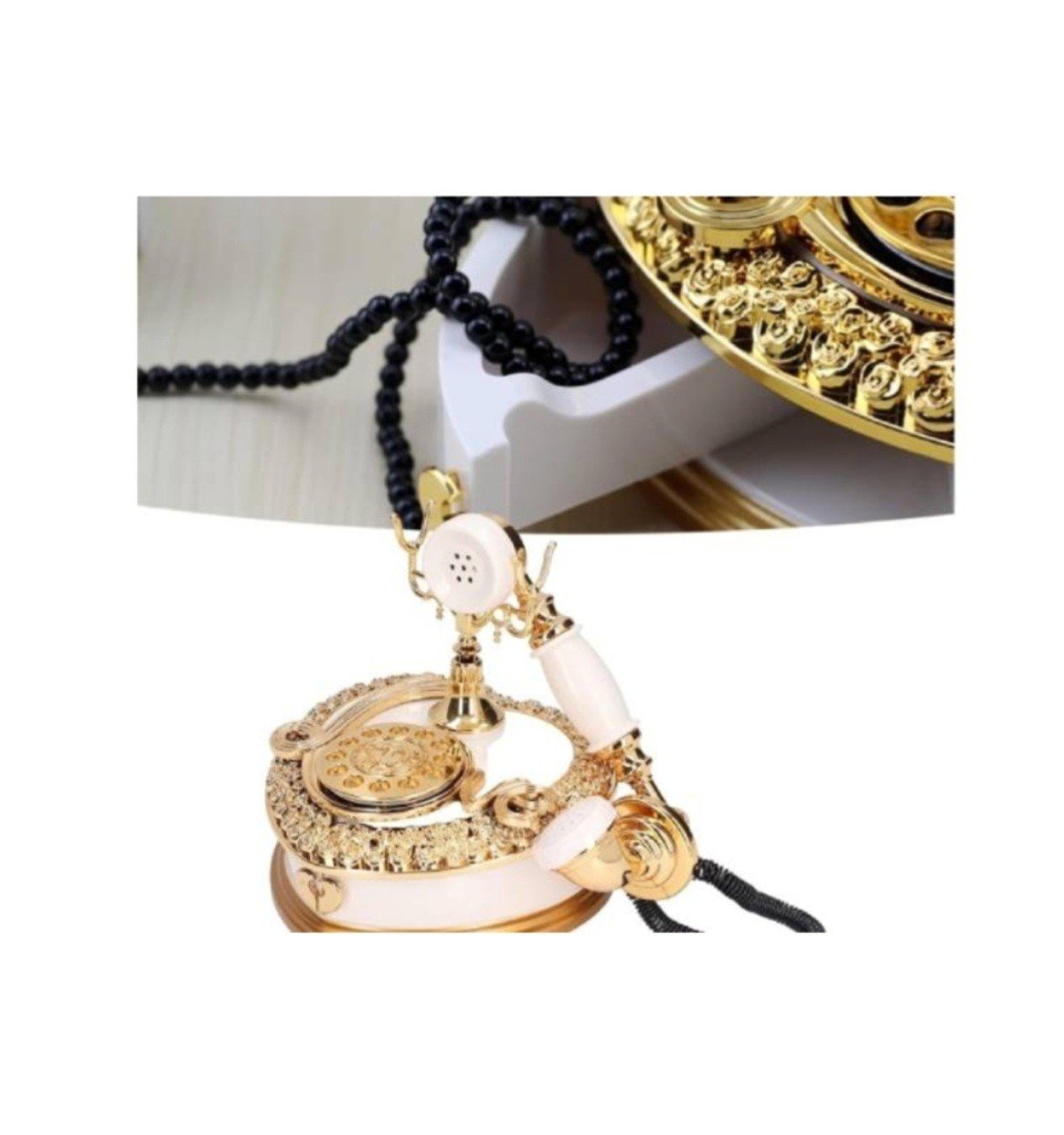 Telefon Modeli Takı ve Müzik Kutusu Beyaz