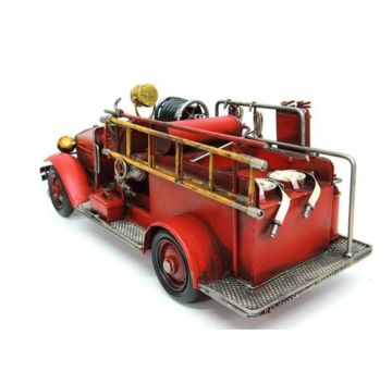 Dekoratif Metal İtfaiye Arabası