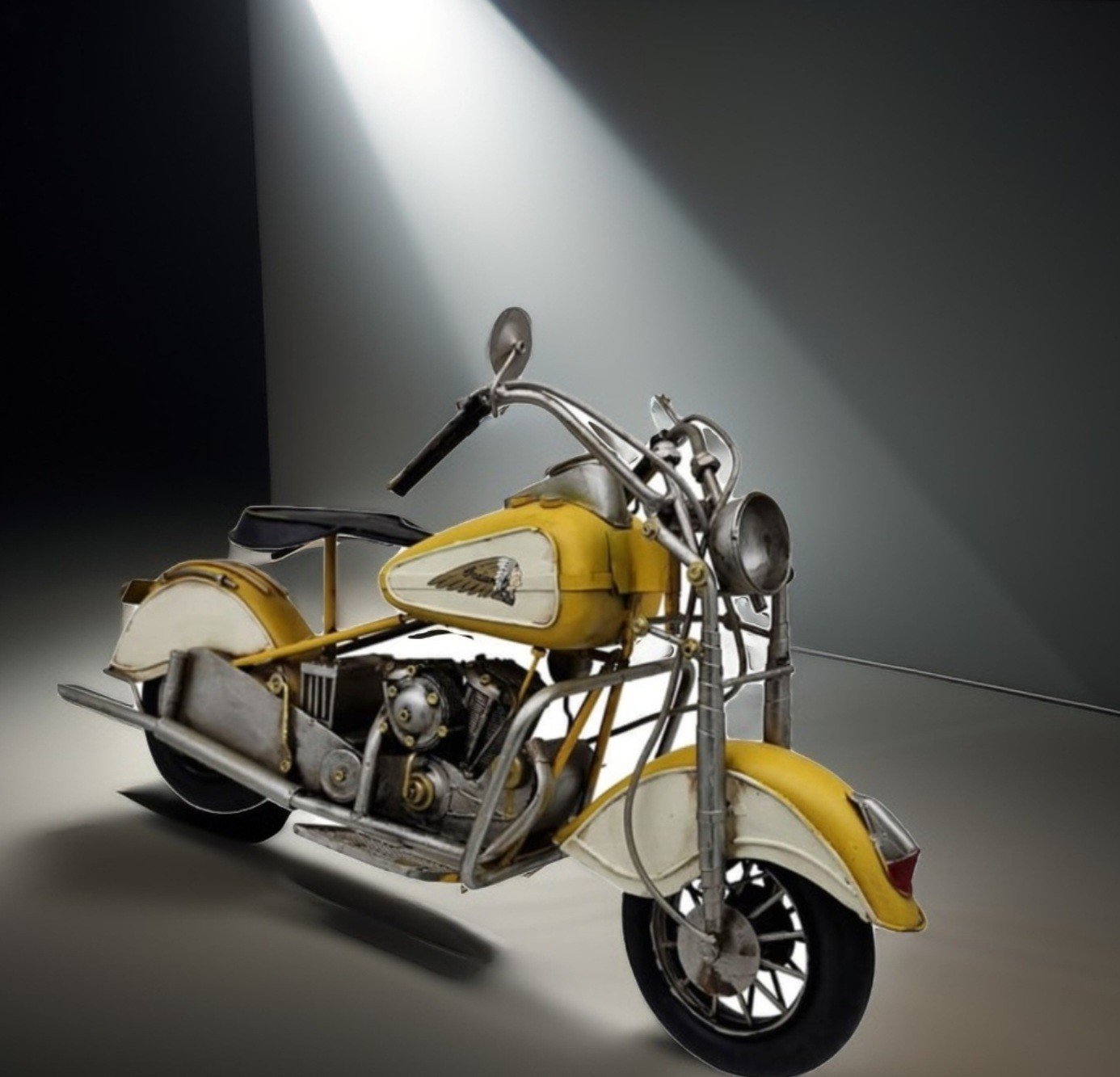 Metal Dekoratif Let's Go Chopper Jumbo Boy