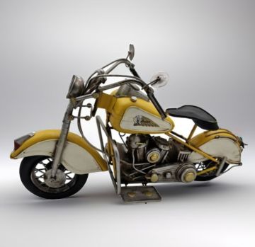 Metal Dekoratif Let's Go Chopper Jumbo Boy