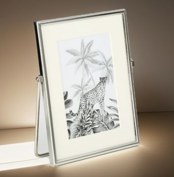 Luxury Gümüş Fotoğraf Çerçevesi Küçük Boy