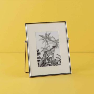 Luxury Gümüş Fotoğraf Çerçevesi Küçük Boy