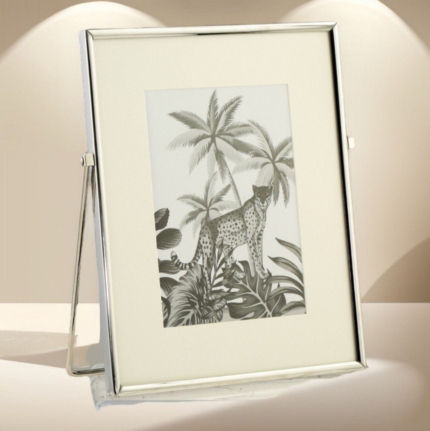 Luxury Gümüş Fotoğraf Çerçevesi Büyük Boy