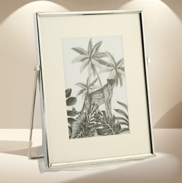 Luxury Gümüş Fotoğraf Çerçevesi Büyük Boy