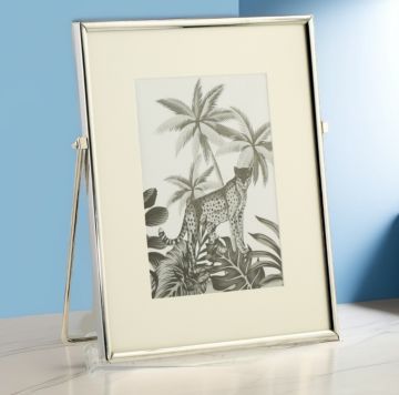 Luxury Gümüş Fotoğraf Çerçevesi Büyük Boy