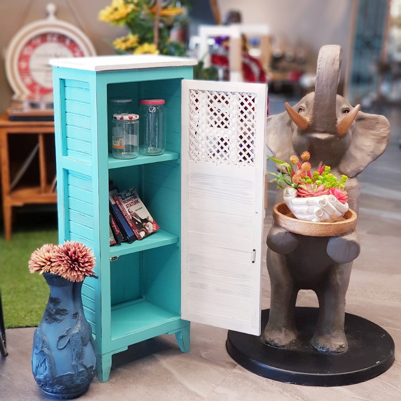 Wood Rustik Orta Boy Dolap