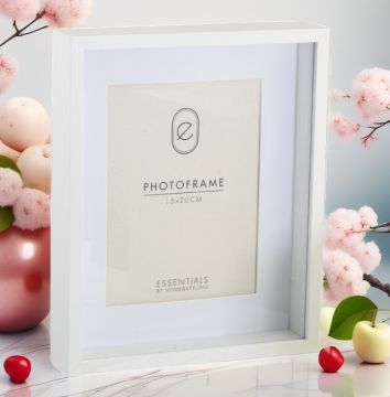 Essentials Büyük Çerçeve Beyaz