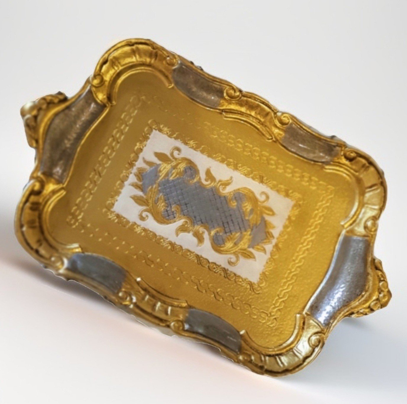 Gül Ağacı Tepsi Mini Boy 31x19cm