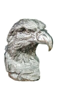 Kartal Başı Büst Silver