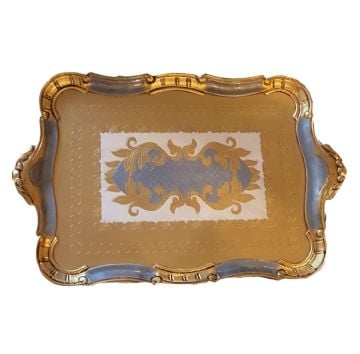 Gül Ağacı Tepsi Büyük Boy 54x35cm