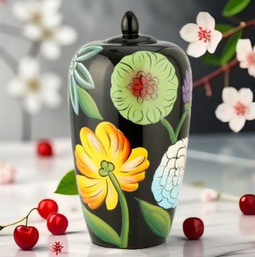 Fleur Seramik Vazo 38 cm