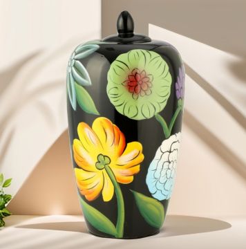 Fleur Seramik Vazo 38 cm