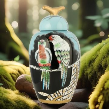 Polly Seramik Turkuaz Vazo 38 cm