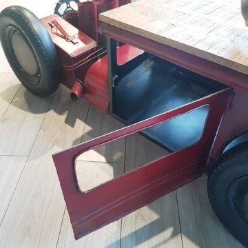 Vintage Araba Model Şaraplık-Orta Sehpa