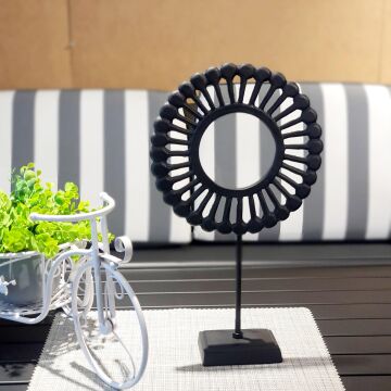 Black Metal Dekoratif Obje