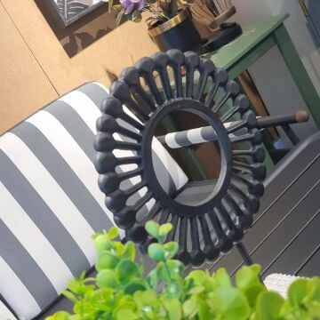 Black Metal Dekoratif Obje