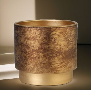 Cytron Seramik Saksı Gold 20cm