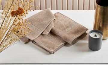 Marie Claire Paris Micro Claire 3'Lü El Havlusu Bej