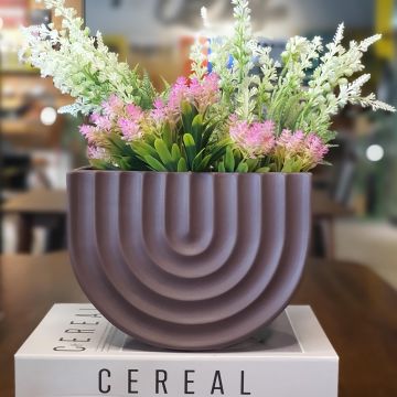 Oasıs Bordo Vazo Orta Boy