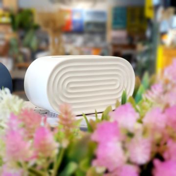 Oasıs Beyaz Vazo Küçük Boy