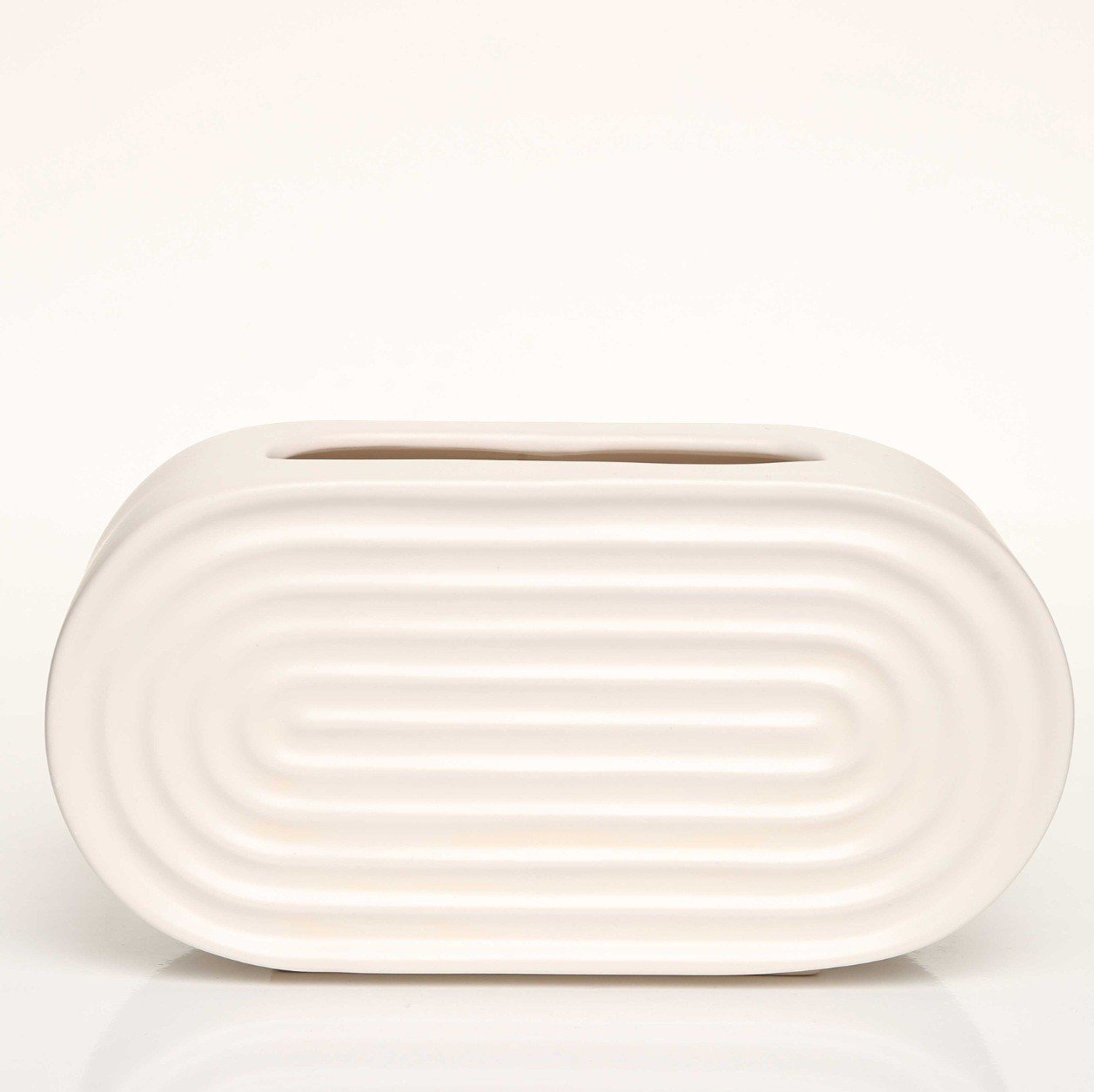 Oasıs Beyaz Vazo Küçük Boy