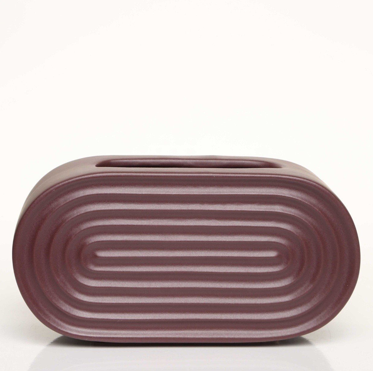 Oasıs Bordo Vazo Küçük Boy