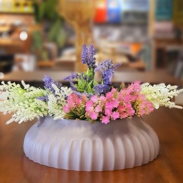 Bowl Kahve Vazo 33cm