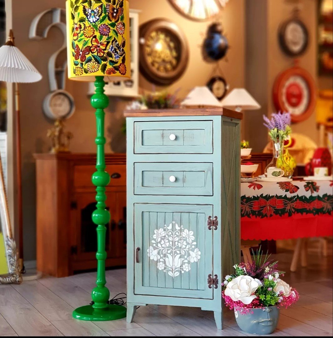 Çok Amaçlı Doğal Ladin Dolap